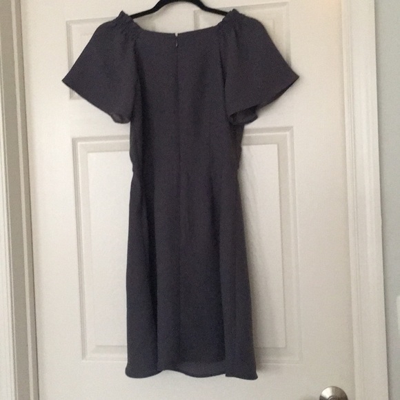 Loft charcoal grey dress - Picture 3 of 3